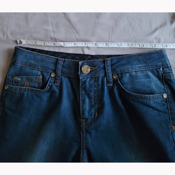 NWOT Seven7 Heidi Straight Leg Medium Wash Jeans (27) - Picture 12 of 12